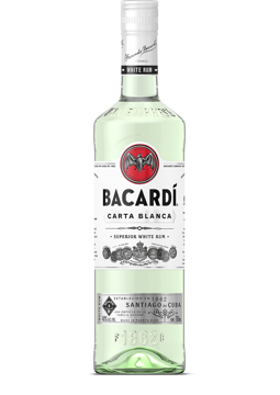 BACARDI CARTA BLANCA 70CL Afbeeldingen van BACARDI CARTA BLANCA 70CL